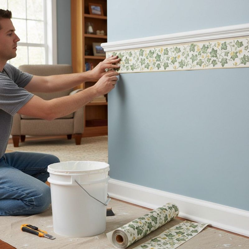 Wallpaper Border Installation