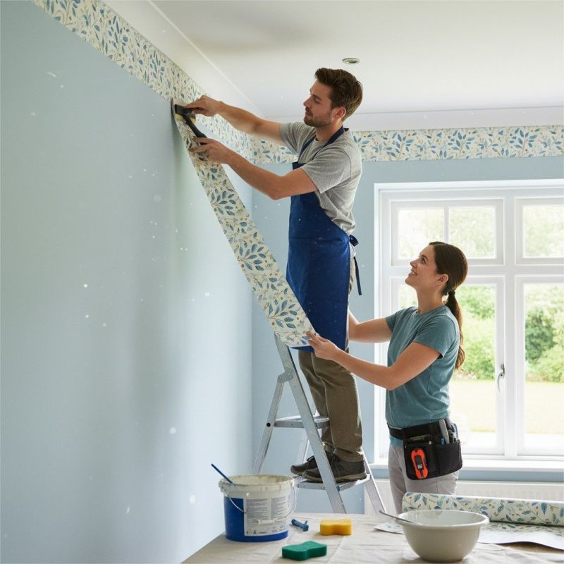 Wallpaper Border Installation